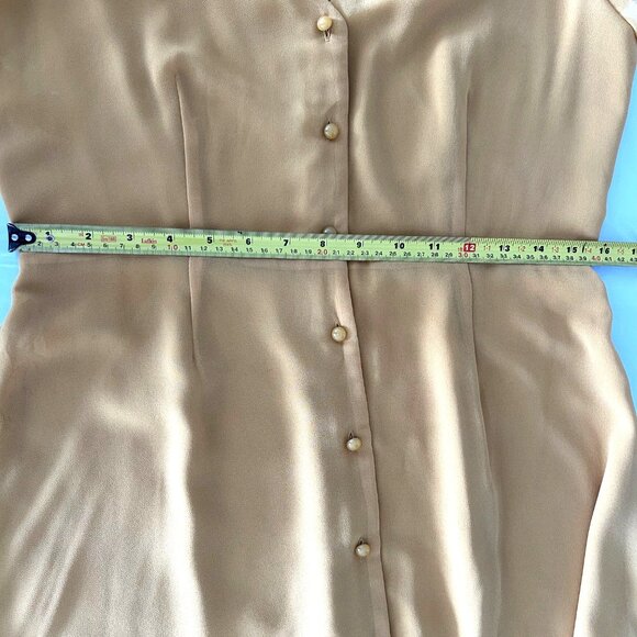 Wilfred Mustard Yellow Dress Sz 10 - Picture 7 of 8